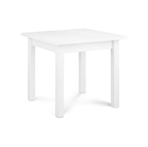 Konsimo Sp. z o.o. Sp. k. Étkezőasztal HOSPE 78x80 cm bükkfa/fehér