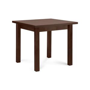 Konsimo Sp. z o.o. Sp. k. Étkezőasztal HOSPE 78x80 cm bükkfa/barna