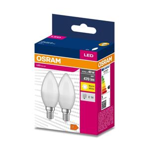 Osram KÉSZLET 2x LED Izzó B35 E14/4,9W/230V 3000K