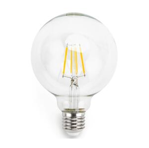 B.V. LED Izzó FILAMENT G95 E27/6W/230V 2700K