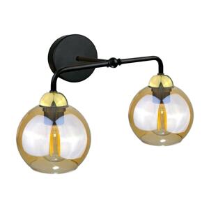 Keter Lighting Fali lámpa MELLE GOLD 2xE27/60W/230V