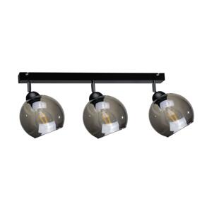 Keter Lighting Spotlámpa UNO 3xE27/60W/230V fekete