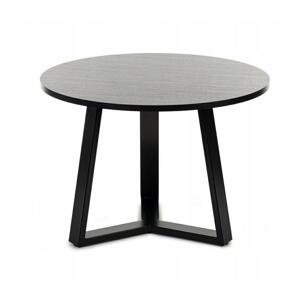 HowHomely Kávésasztal TRILEG 48x70 cm fekete