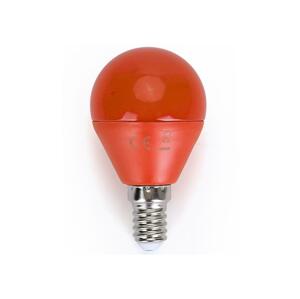 B.V. LED Izzó G45 E14/4W/230V narancssárga