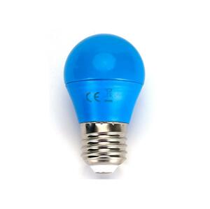 B.V. LED Izzó G45 E27/4W/230V kék