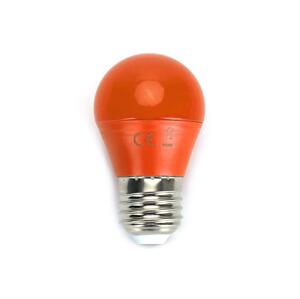 B.V. LED Izzó G45 E27/4W/230V narancssárga