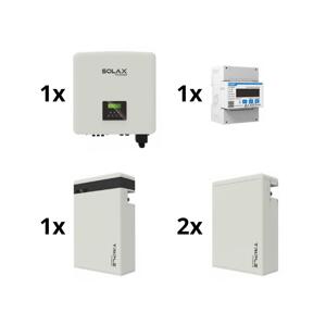 SolaX Power Napelem készlet: 10kW SOLAX konverter 3f + 17,4 kWh TRIPLE Power akkumulátor + elektrométer 3f