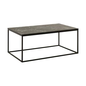 Adore Furniture Kávésasztal 42x100 cm fekete