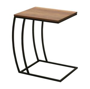 Adore Furniture Kisasztal 65x35 cm barna