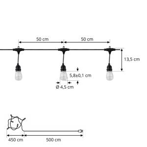 Prios Liezel LED fényfüzér 10,3W RGB 3 000 K Tuya