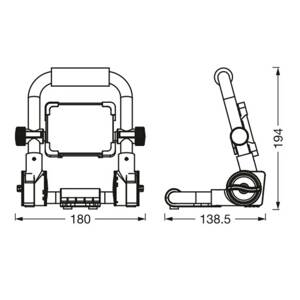 Ledvance LED-Worklight Value R-Stand sugárzó 10W