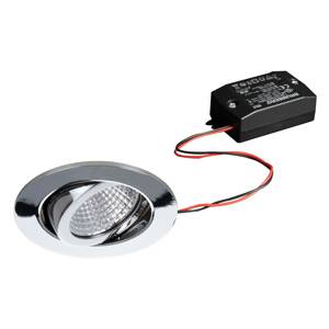 BRUMBERG LED beép. spot 38° kerek króm 2 700K