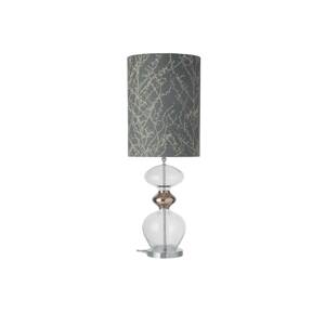 EBB & FLOW Futura asztali lámpa, szürke/ezüst ágak