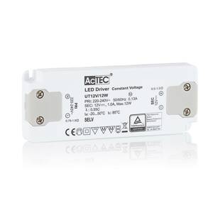 AcTEC Slim LED vezérlő CV 12V, 12W