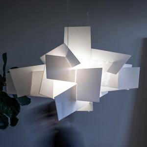 Foscarini Big Bang LED függő lámpa, fehér, Ø 130cm