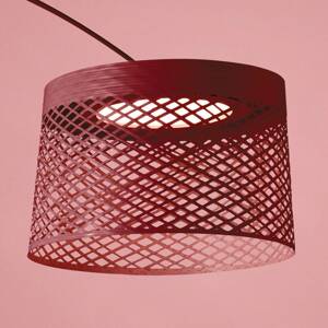 Foscarini Twiggy Grid LED ívlámpa, kárminvörös