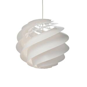 LE KLINT Swirl 2 Medium - fehér függő lámpa