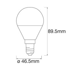 LEDVANCE SMART+ WiFi E14 5W csepp RGBW 3db