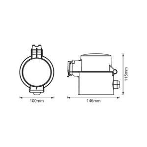 LEDVANCE SMART+ WiFi kültéri csatlakozó EU IP44