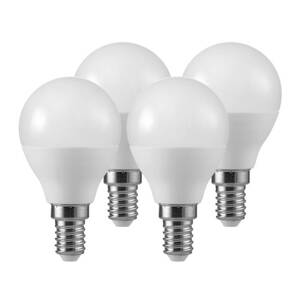 LED csepp lámpa E14 4,5W 2700K matt 3+1 készlet