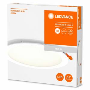 LEDVANCE Recess Slim LED lámpa Ø22cm 6500K