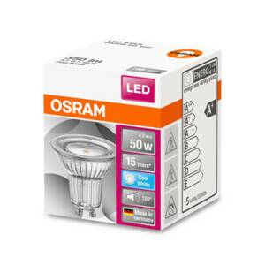 OSRAM LED reflektor GU10 4,3W általános fehér 120°