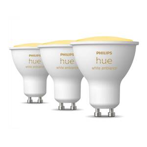 Philips Hue White Ambiance GU10 4,3W reflektor 3db