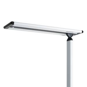 Prios Zyair LED-es irodai állólámpa, ezüst 59,7 cm