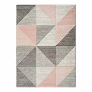 Retudo Naia rózsaszín-szürke szőnyeg, 160 x 230 cm - Universal