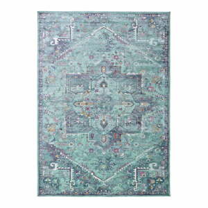 Lara türkiz viszkóz szőnyeg, 140 x 200 cm - Universal