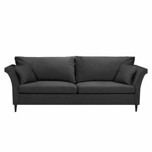Pivoine sötétszürke kihúzható kanapé, ágyneműtartóval - Mazzini Sofas