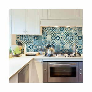 Wall Decal Cement Tiles Riana 60 db-os falmatrica szett, 15 x 15 cm - Ambiance