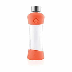 Active Tangerine narancssárga boroszilikát üvegpalack, 550 ml - Equa