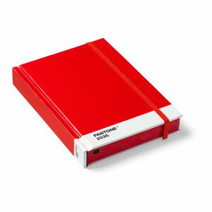 Kisméretű piros jegyzetfüzet - Pantone