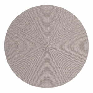 Round Chambray szürke kerek tányéralátét, ø 38 cm - Zic Zac