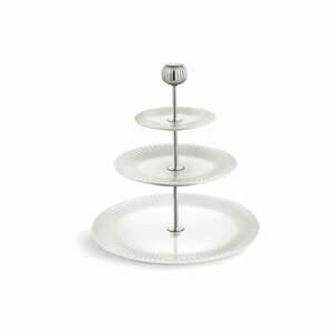 Hammershoi Etagere háromszintes fehér porcelán tálca, ⌀ 28 cm - Kähler Design