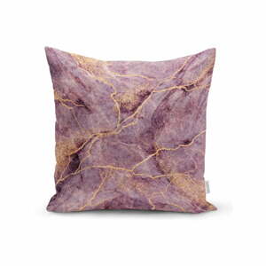 Lilac Marble párnahuzat, 45 x 45 cm - Minimalist Cushion Covers