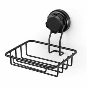 Bestlock Black Soap & Sponge Holder fekete öntapadós fali szappantartó - Compactor