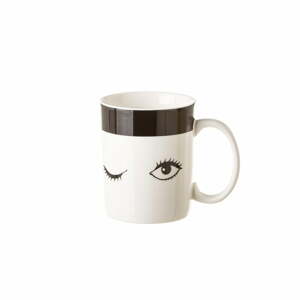 Black Dreameyes porcelánbögre, 310 ml - Unimasa