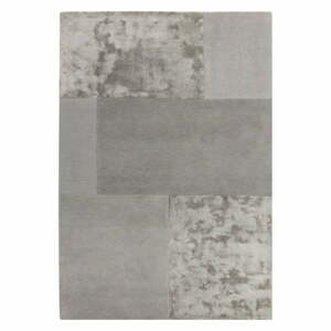 Tate Tonal Textures szürke szőnyeg, 160 x 230 cm - Asiatic Carpets