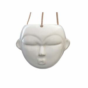 Mask fehér függőkaspó, magasság 15,2 cm - PT LIVING