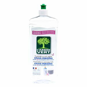 L´Arbre Vert Sensitive öko mosogatószer érzékeny bőrre, 2 x 750 ml