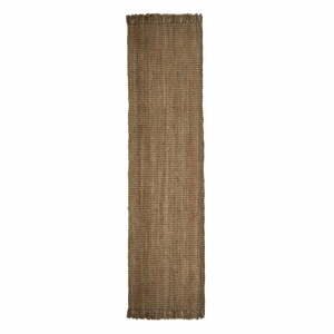 Jute barna juta futószőnyeg, 60 x 230 cm - Flair Rugs