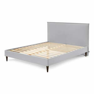 Sary Dark szürke kétszemélyes ágy, 160 x 200 cm - Bobochic Paris