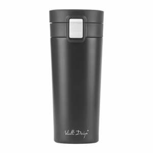 Fuori fekete thermo utazóbögre, 400 ml - Vialli Design