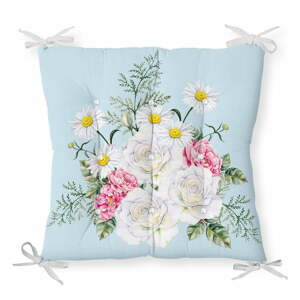 Spring Flowers pamut keverék székpárna, 40 x 40 cm - Minimalist Cushion Covers