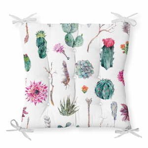 Succulent pamut keverék székpárna, 40 x 40 cm - Minimalist Cushion Covers