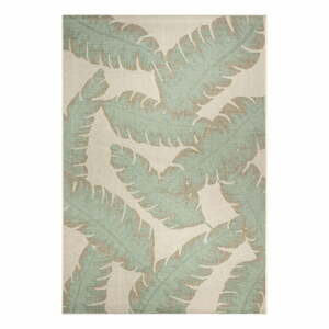 Leaf zöld-bézs kültéri szőnyeg, 160x230 cm - Ragami
