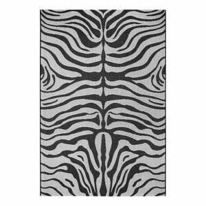 Safari fekete-bézs kültéri szőnyeg, 160x230 cm - Ragami