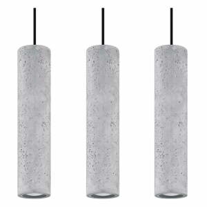 Fadre beton függőlámpa, hosszúság 40 cm - Nice Lamps